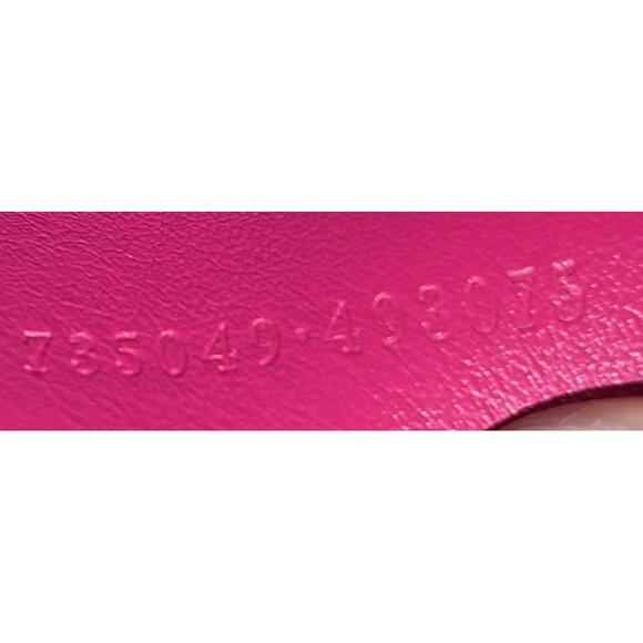 Gucci Zip Shoulder Bag Gg Embossed #166615G10B - Picture 8 of 8